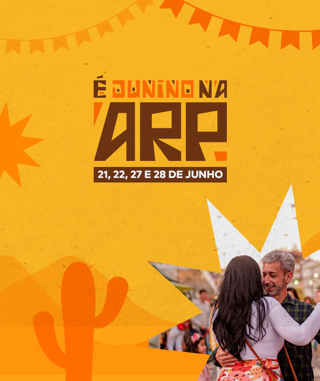Mobile Banner de save the date - é junino