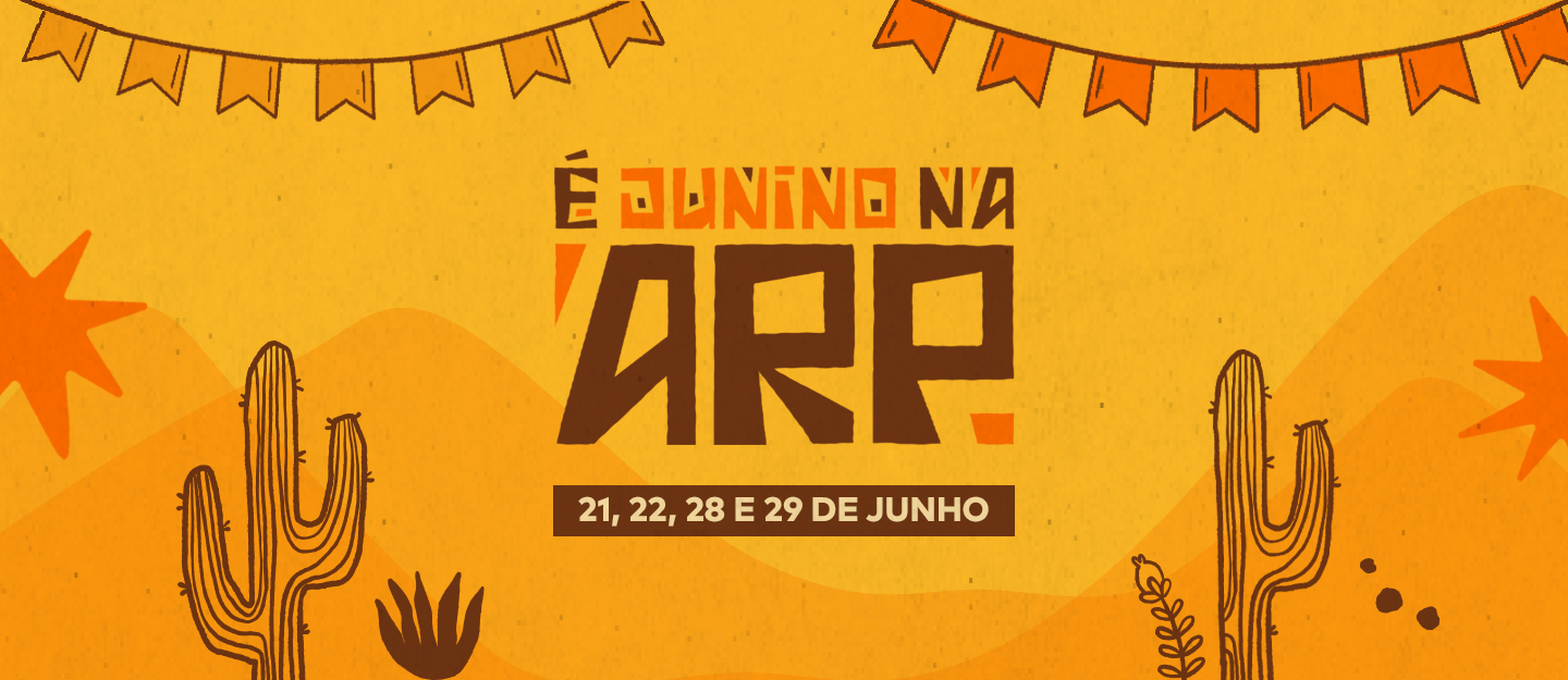 Desktop Banner de save the date - é junino